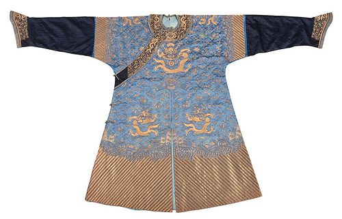 Chinese Silk Dragon Robe