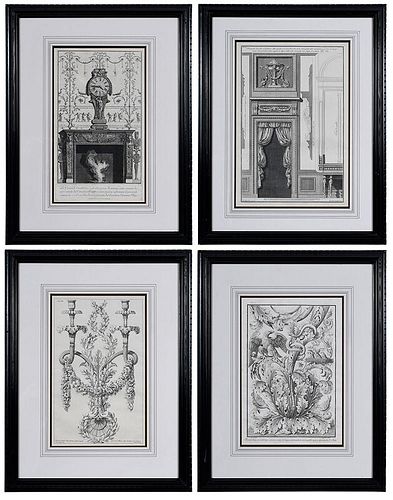 Four Italian Architectural Engravings