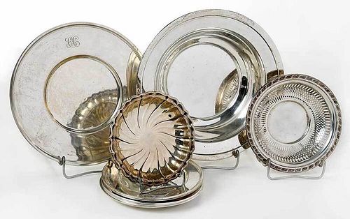 11 Sterling Table Items
