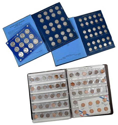 Cent, Nickel, Dime, and Dollar Sets