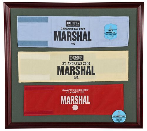 Golf Marshal Arm Bands from The British Open