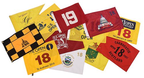 Assorted Golf Pin Flags 
