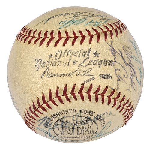 1961 Pittsburgh Pirates Signed Baseball