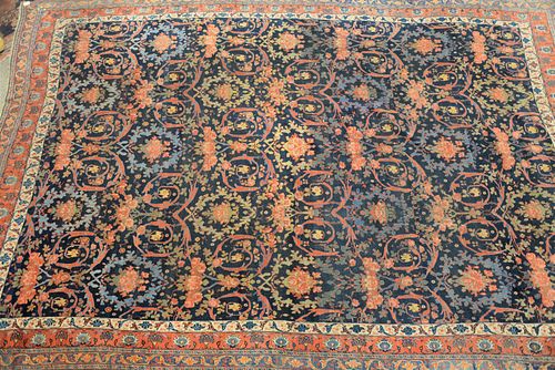 Bidjar Oriental Carpet, (evenly worn).
13' x 19' 5".