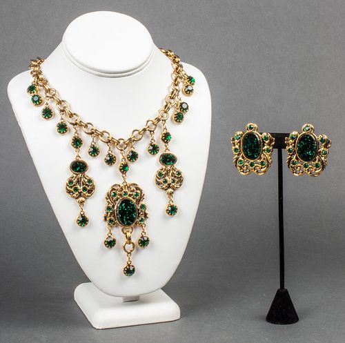 Gianni de Liguoro Designer Necklace & Earrings