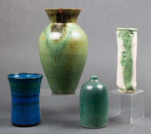 Collection of American Studio Ceramic Vases, 4