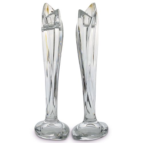 Pair of Marquis by Waterford Crystal Candlesticks