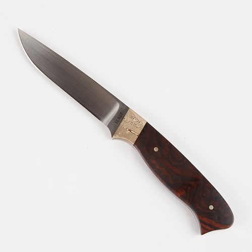 Mike Sakmar Mokume Gane Steel Knife