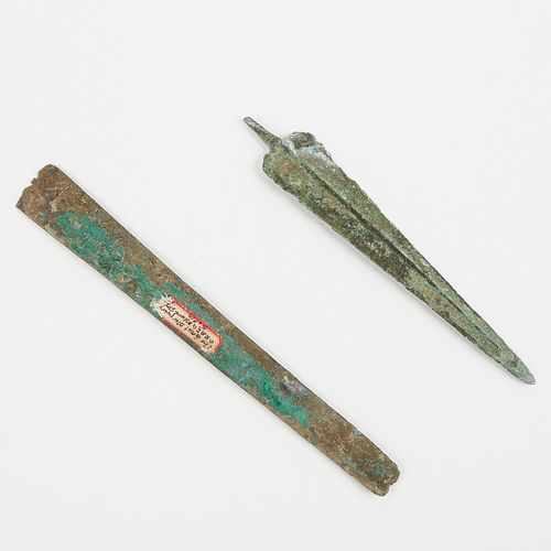 Grp: 2 Early Bronze Spearheads