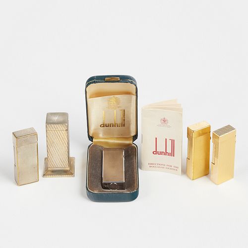 Grp: 5 Dunhill Rollagas Lighters
