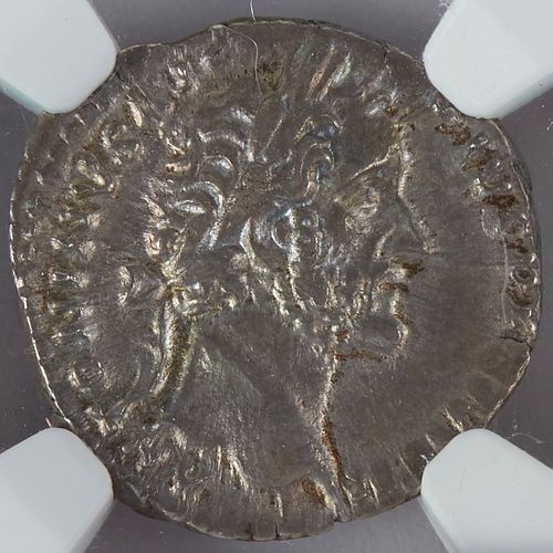 Coin Roman Silver Denarius Antoninus Pius 138-161 CE