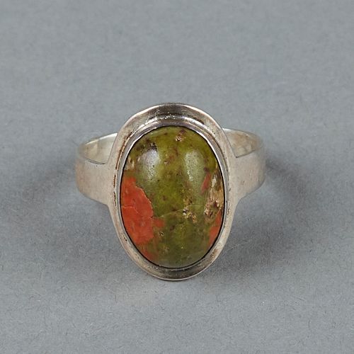 Carence Crafters Chicago Arts & Crafts Sterling Silver Ring