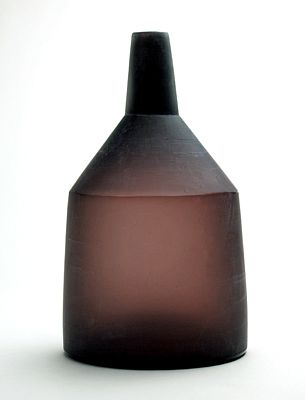 Satin Funnel vase