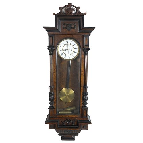 Antique Victorian Regulator Clock
