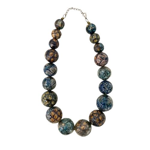 Unique Colorful Chunky Necklace