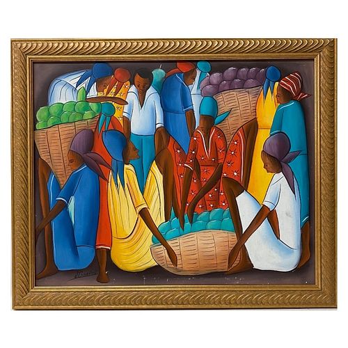Haitian Oil Painting