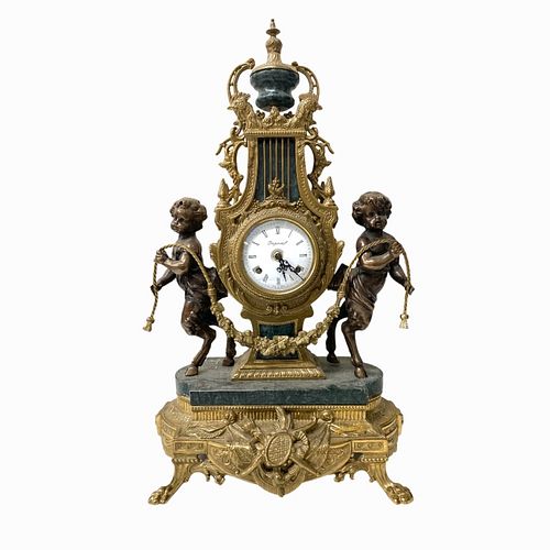 French Style Bronze Clock