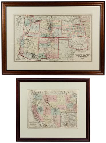 19th Century United States Engraved Maps