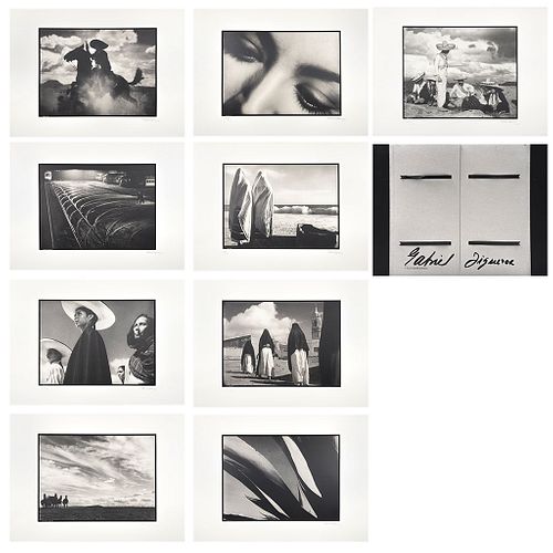 GABRIEL FIGUEROA, Fotoserigrafías, Signed and dated 90 Photoserigraphs, 15.7 x 19.6" each USD $2,050-$3,630