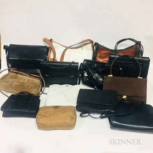 Group of Vintage Designer Handbags