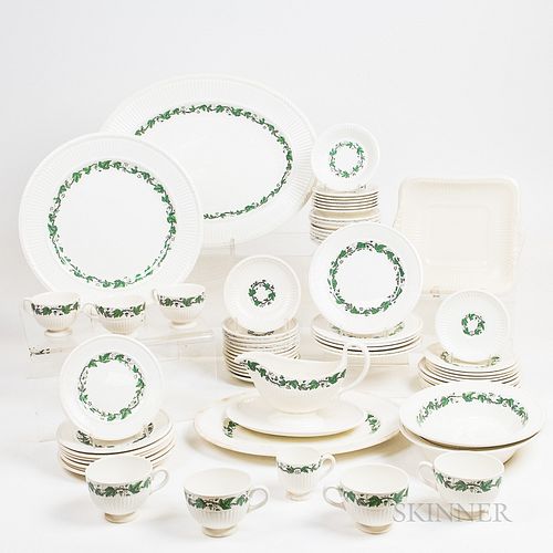 Eighty-one Pieces of Wedgwood "Stratford" Ceramic Tableware.