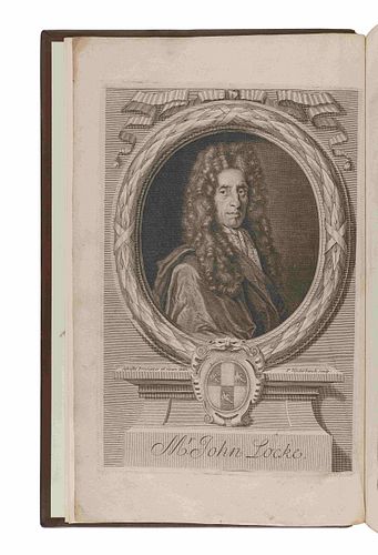 LOCKE, John (1632-1704). An Essay concerning Humane Understanding. London: for Albasham, John Churchill, and Samuel Manship, 1694.  