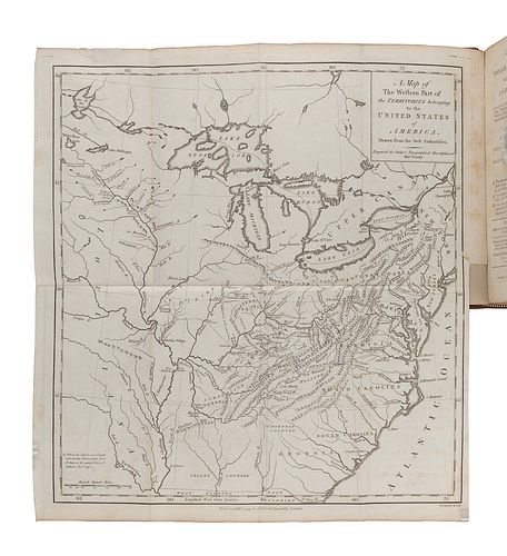 IMLAY, Gilbert (ca 1754-1828). A Topographical Description of the Western Territory of North America. London: J. Debrett, 1793.  