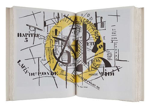 [LEGER, FERNAND (1881-1955)]. Fernand Leger: Sa vie, son oeuvre, son reve. Milan: Edizioni Apollinaire, 1971.