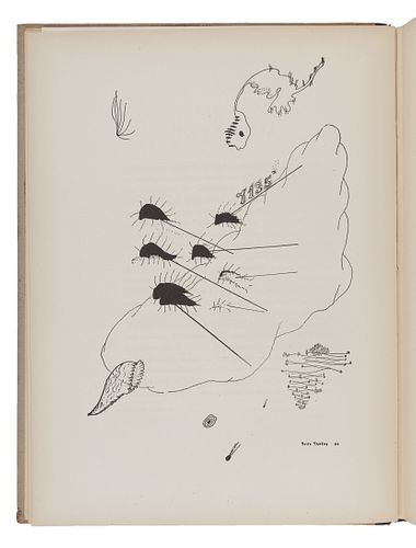 TANGUY, Ives (1900-1955). -- BRETON, Andre (1896-1966). Yves Tanguy. New York: Pierre Matisse Editions, 1946.  