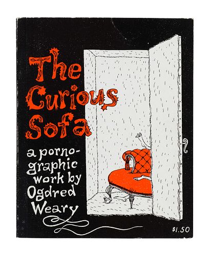 GOREY, Edward (1925-2000). The Curious Sofa. New York: Ivan Obolensky, 1961.  