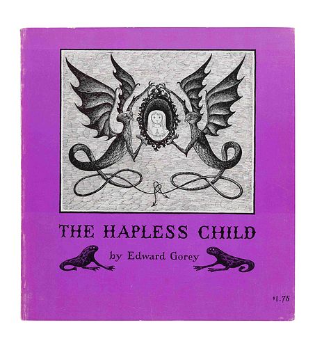 GOREY, Edward (1925-2000).  The Hapless Child. New York: Ivan Obolensky, 1961.  