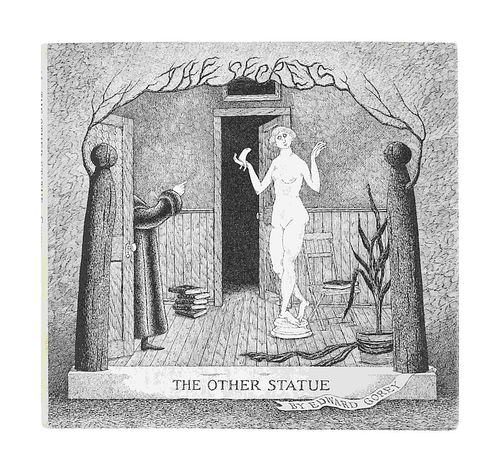 GOREY, Edward (1925-2000). The Secrets: The Other Statue. New York: Simon and Schuster, 1968.  