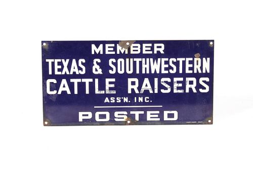 Member Texas & Southwestern Cattle Raisers Sign