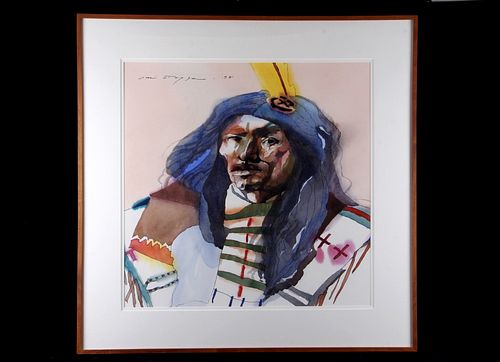 '98 Staggs, Sari (B. 1941) Chief Yellow Feather