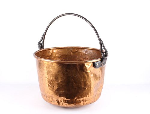1890's Dovetail Copper Confectionary Kettle Pot