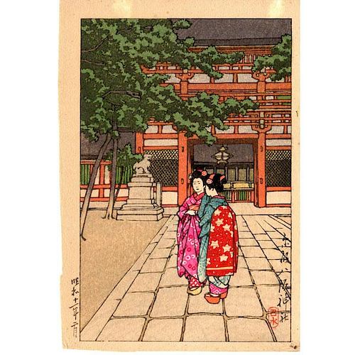 KAWASE HASUI (Japanese, 1883-1957)