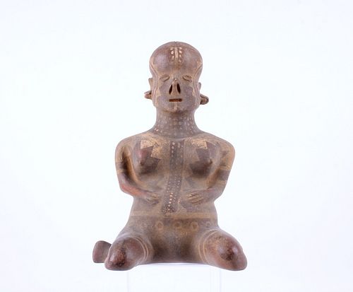 Mayan Pre-Colombian Handmade Fertility Goddess