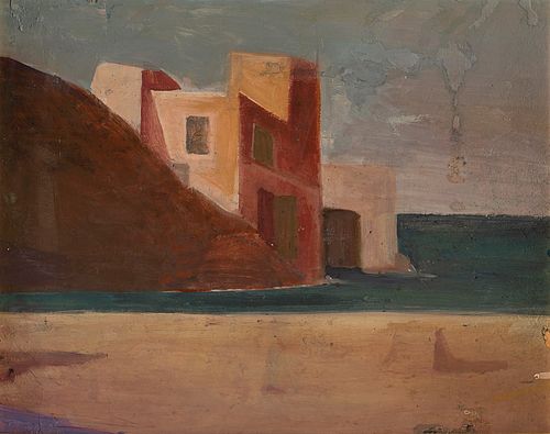 Pompeo Borra (Milano, 1898-1973)  - Capri, 1940