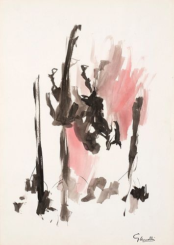 Gastone Novelli (Vienna 1925-Milano 1968)  - Untitled 