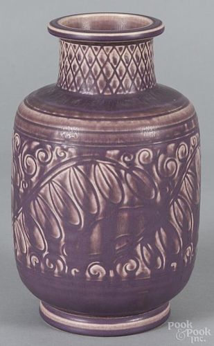 Rookwood pottery vase, marked on base and numbered 2903, 9 3/4'' h.