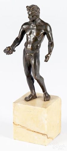 Italian bronze of Mercury, 19th c., with base - 9 5/8'' h. Provenance: DeHoogh Gallery, Philadelphia.