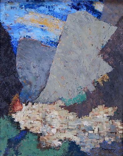 Robinson Murray Taormina Italy Abstract Painting