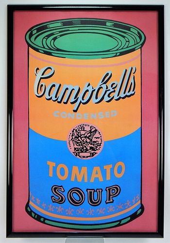 Andy Warhol Campbells Tomato Soup Poster