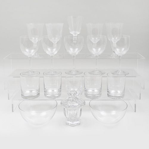 Group of Baccarat Glassware