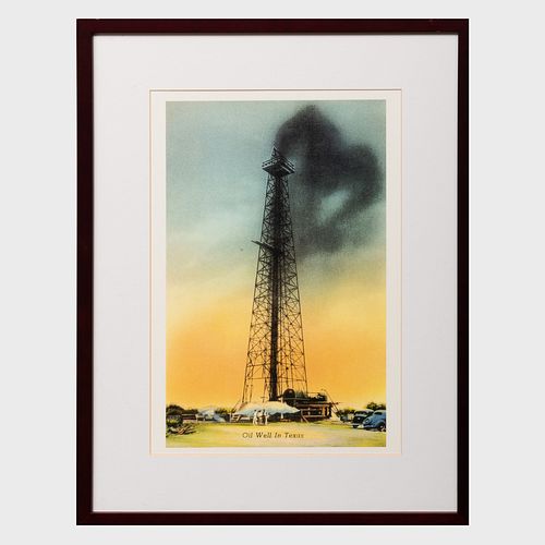 20th Century School: Oil Well in Texas