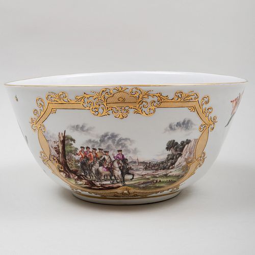 Large Meissen Porcelain Bowl