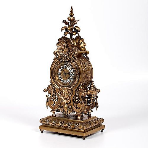 Oriental Style Mantle Clock 