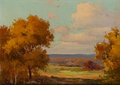 Porfirio Salinas (1910–1973): Autumn in Texas