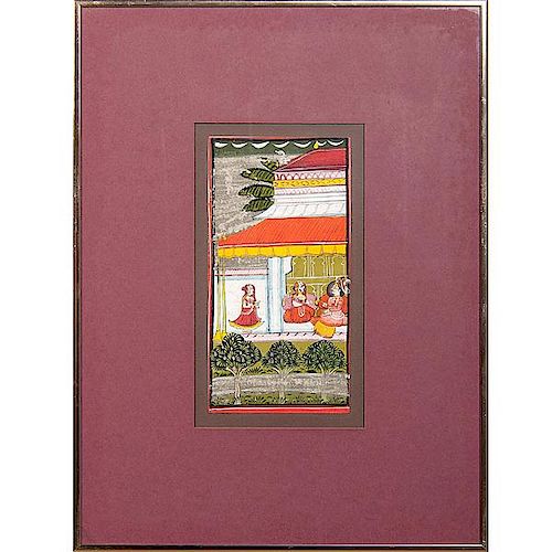 Indian Gouache Paintings, 19th Century  