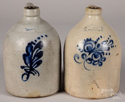 Two stoneware jugs 19th c.